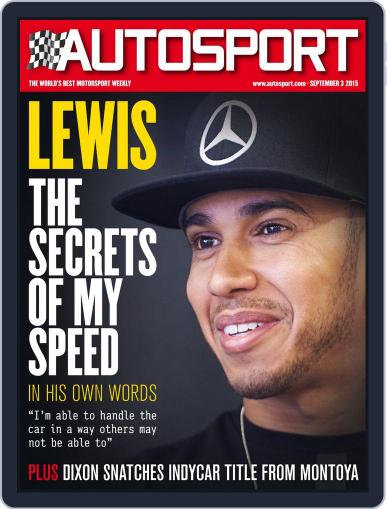 Autosport September 2nd, 2015 Digital Back Issue Cover