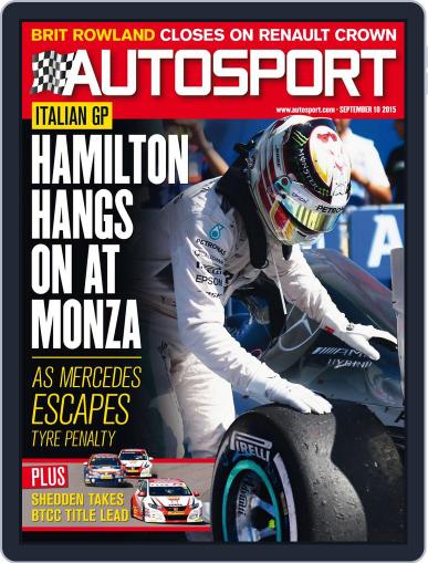 Autosport September 9th, 2015 Digital Back Issue Cover