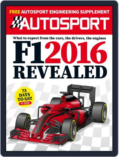 Autosport January 7th, 2016 Digital Back Issue Cover