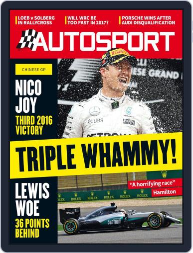 Autosport April 21st, 2016 Digital Back Issue Cover