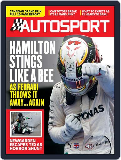 Autosport June 16th, 2016 Digital Back Issue Cover
