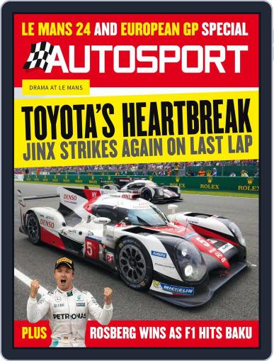 Autosport June 23rd, 2016 Digital Back Issue Cover