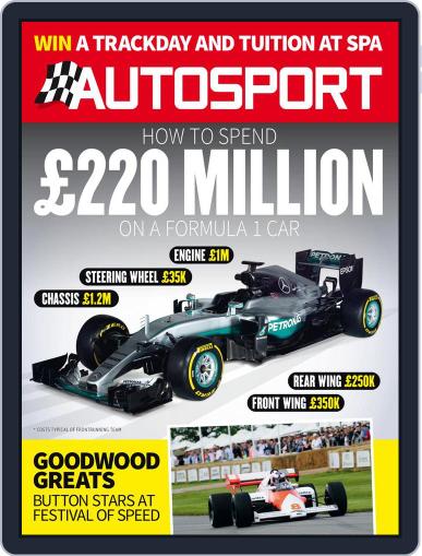 Autosport June 30th, 2016 Digital Back Issue Cover