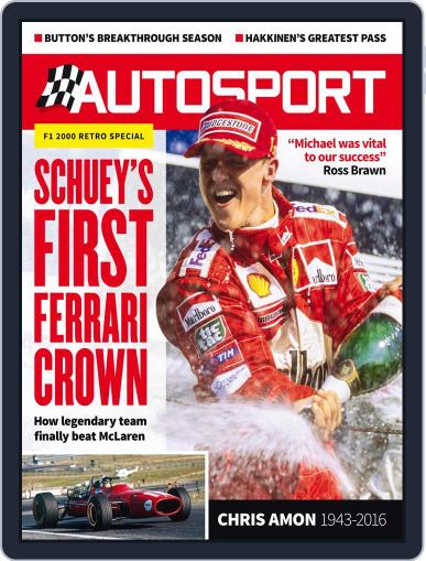 Autosport August 11th, 2016 Digital Back Issue Cover