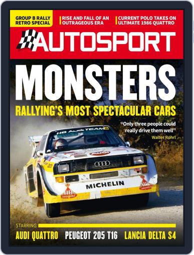 Autosport August 18th, 2016 Digital Back Issue Cover