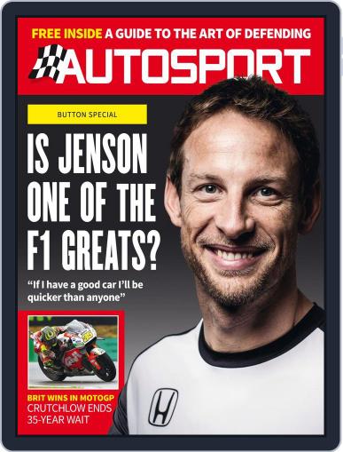Autosport August 25th, 2016 Digital Back Issue Cover