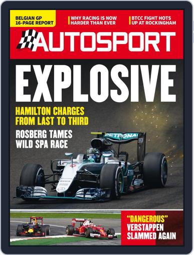Autosport September 1st, 2016 Digital Back Issue Cover