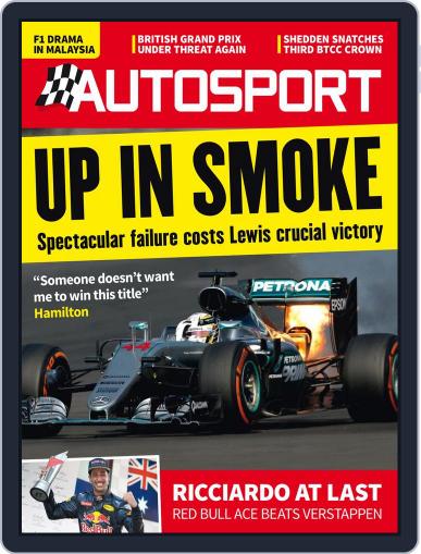 Autosport October 6th, 2016 Digital Back Issue Cover