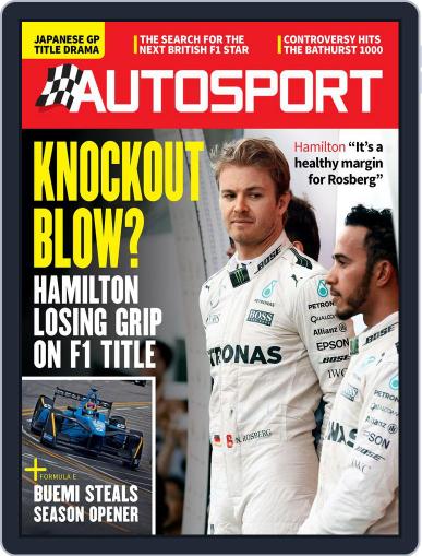 Autosport October 13th, 2016 Digital Back Issue Cover