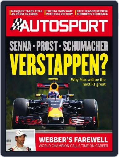 Autosport October 20th, 2016 Digital Back Issue Cover