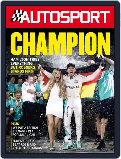 Autosport December 1st, 2016 Digital Back Issue Cover