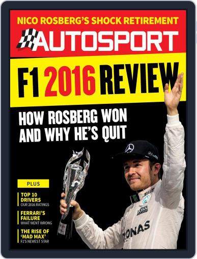 Autosport December 8th, 2016 Digital Back Issue Cover