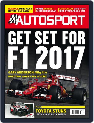 Autosport February 16th, 2017 Digital Back Issue Cover