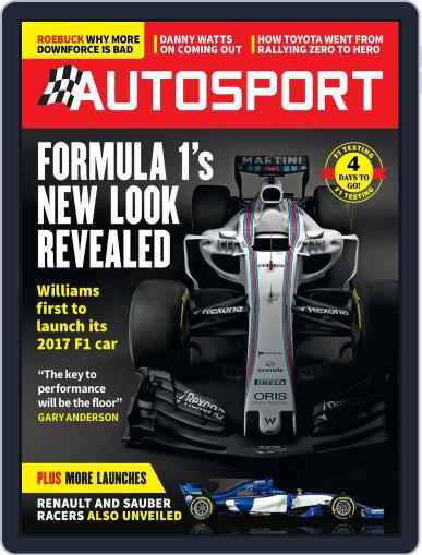 Autosport February 23rd, 2017 Digital Back Issue Cover
