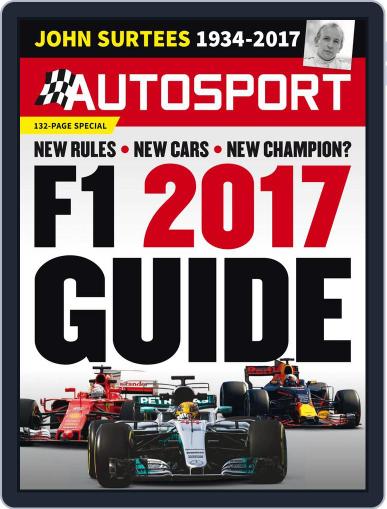 Autosport March 16th, 2017 Digital Back Issue Cover