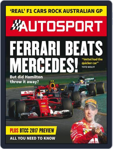 Autosport March 30th, 2017 Digital Back Issue Cover