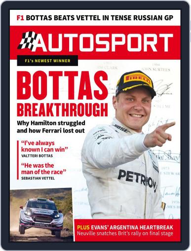 Autosport May 4th, 2017 Digital Back Issue Cover