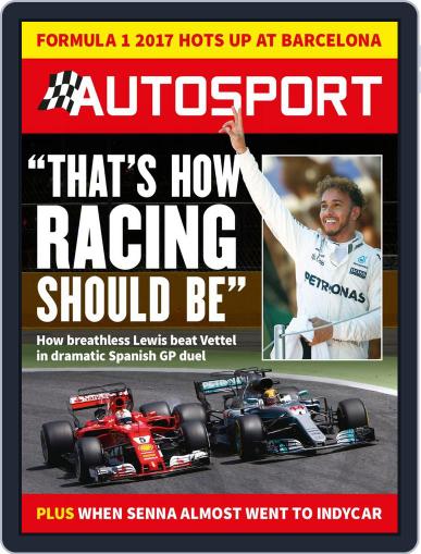 Autosport May 18th, 2017 Digital Back Issue Cover