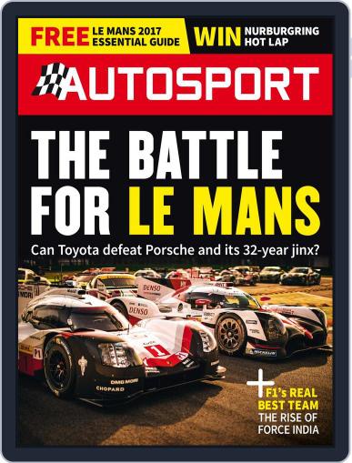 Autosport June 8th, 2017 Digital Back Issue Cover