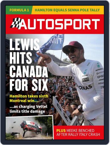 Autosport June 15th, 2017 Digital Back Issue Cover