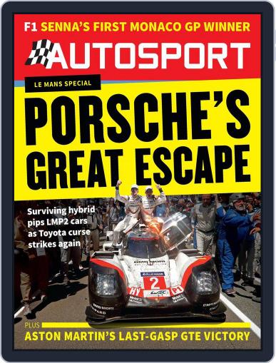 Autosport June 22nd, 2017 Digital Back Issue Cover