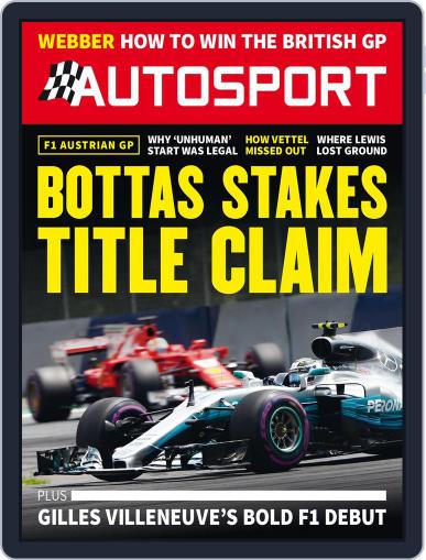 Autosport July 13th, 2017 Digital Back Issue Cover