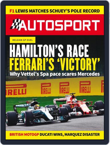 Autosport August 31st, 2017 Digital Back Issue Cover