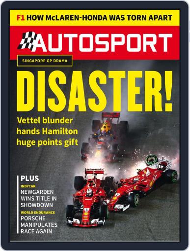 Autosport September 21st, 2017 Digital Back Issue Cover
