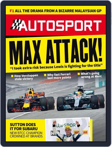 Autosport October 5th, 2017 Digital Back Issue Cover
