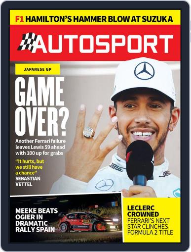Autosport October 12th, 2017 Digital Back Issue Cover