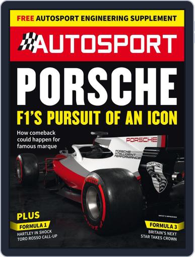 Autosport October 19th, 2017 Digital Back Issue Cover