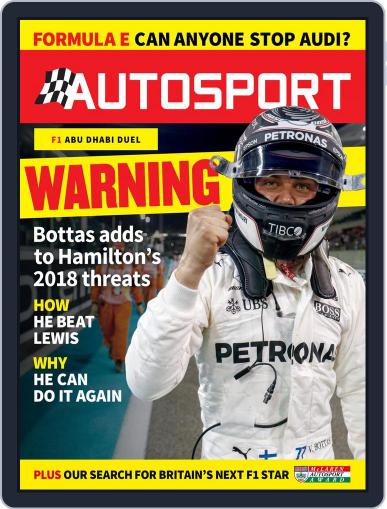 Autosport November 30th, 2017 Digital Back Issue Cover