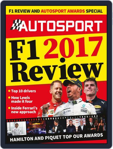 Autosport December 7th, 2017 Digital Back Issue Cover