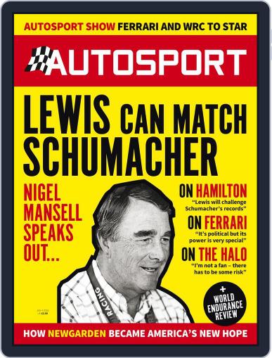Autosport January 4th, 2018 Digital Back Issue Cover