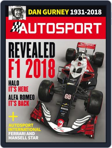 Autosport January 18th, 2018 Digital Back Issue Cover