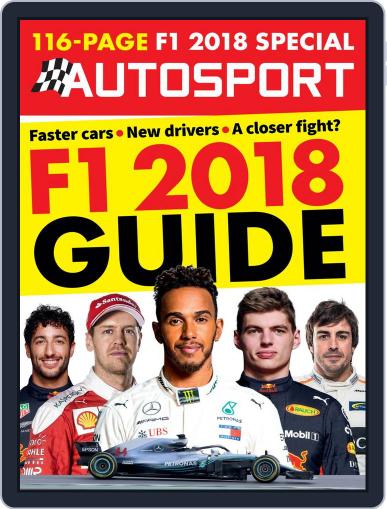 Autosport March 15th, 2018 Digital Back Issue Cover