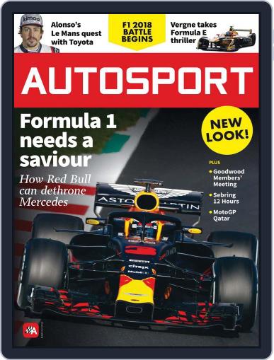 Autosport March 22nd, 2018 Digital Back Issue Cover