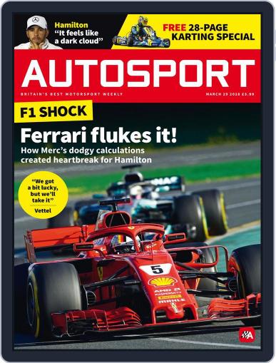 Autosport March 29th, 2018 Digital Back Issue Cover
