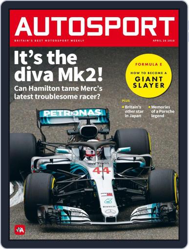 Autosport April 26th, 2018 Digital Back Issue Cover
