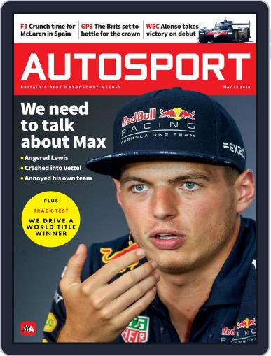 Autosport May 10th, 2018 Digital Back Issue Cover