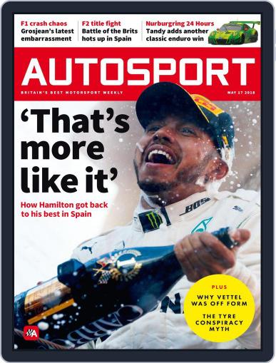 Autosport May 17th, 2018 Digital Back Issue Cover