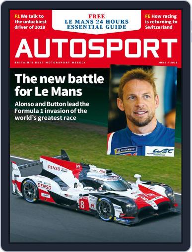 Autosport June 7th, 2018 Digital Back Issue Cover