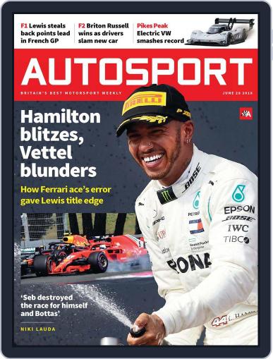 Autosport June 28th, 2018 Digital Back Issue Cover