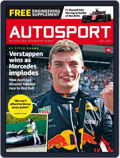 Autosport July 5th, 2018 Digital Back Issue Cover