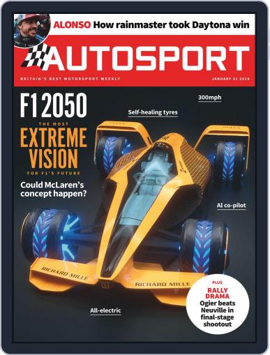 Autosport January 31st, 2019 Digital Back Issue Cover