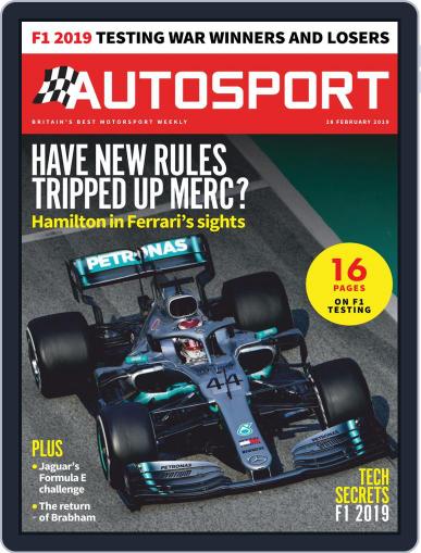 Autosport February 28th, 2019 Digital Back Issue Cover
