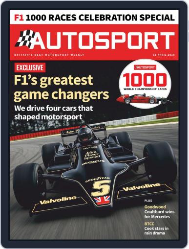 Autosport April 11th, 2019 Digital Back Issue Cover