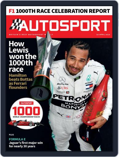 Autosport April 18th, 2019 Digital Back Issue Cover