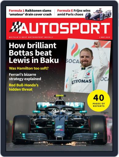 Autosport May 2nd, 2019 Digital Back Issue Cover