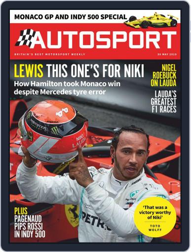 Autosport May 30th, 2019 Digital Back Issue Cover